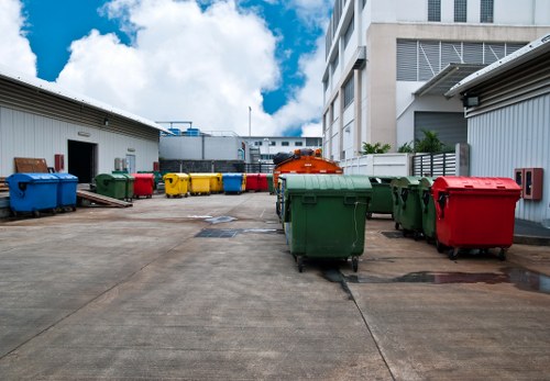 Professional team handling office clearance